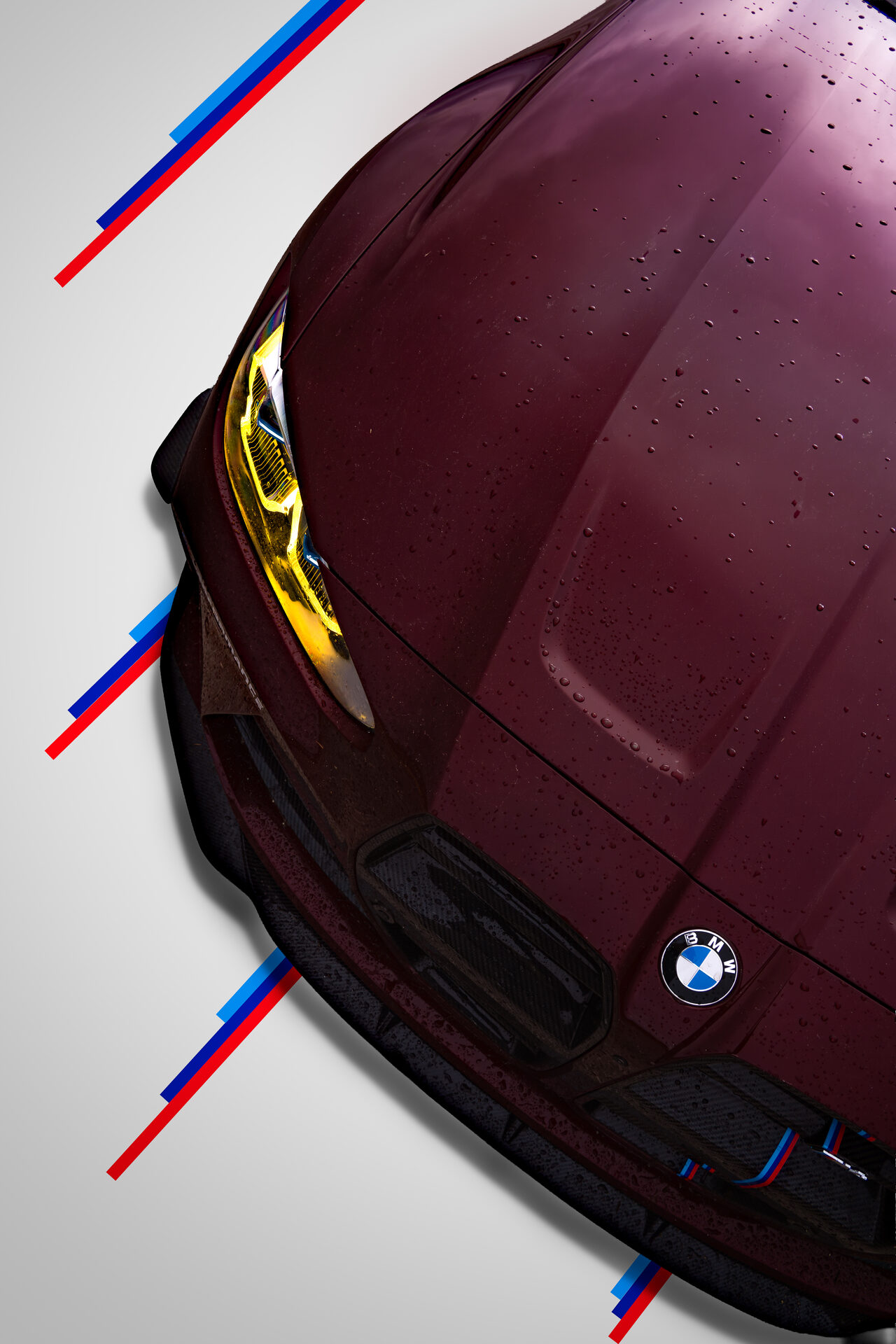 BMW M badge detail